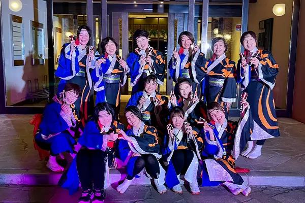 妻有踊り隊「華焔」