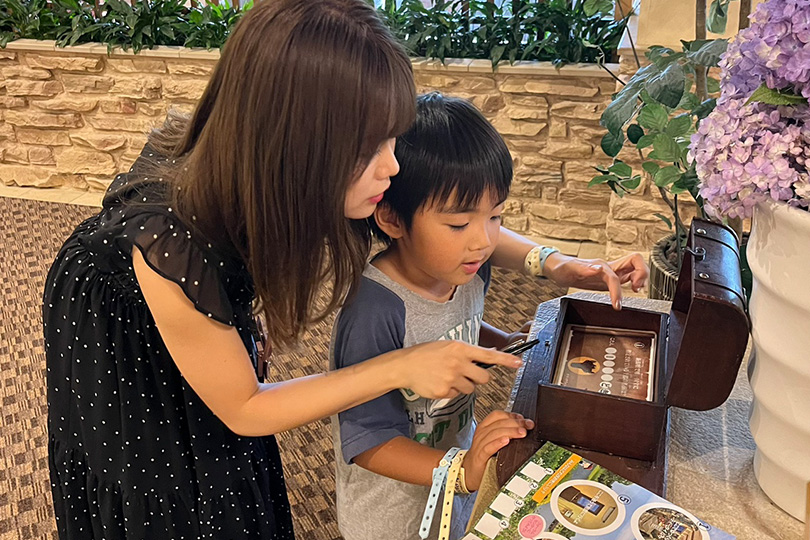 館内イベントナティオちゃんからの挑戦状