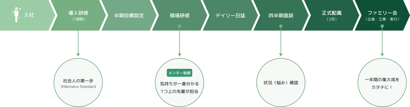 新入社員 キャリアパス