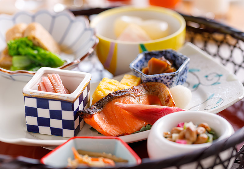 アイリス和朝食