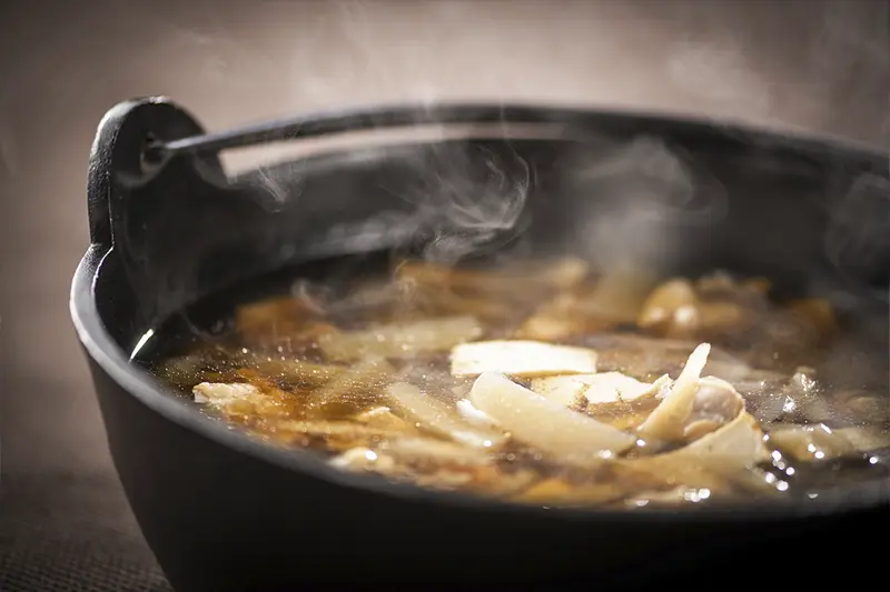 佐渡の伝統料理 鶏汁