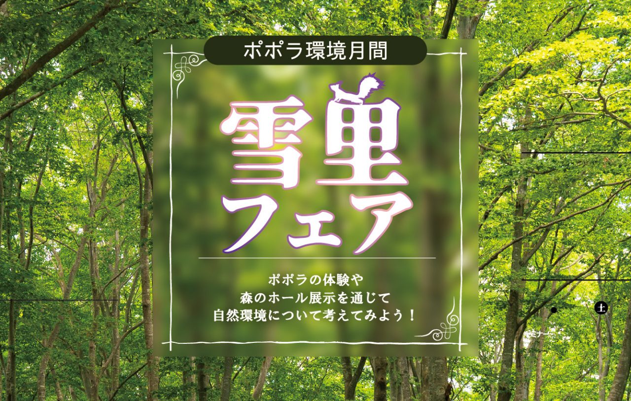 6月イベント【ポポラ】雪里フェア